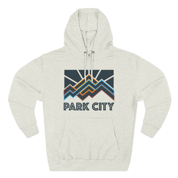 Park City, Utah Hoodie - Retro Mountain Unisex Sweatshirt