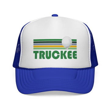 Buy royal Truckee, California Retro California Trucker Hat