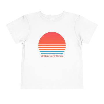 Breckenridge, Colorado Toddler T-Shirt - Retro 80s Toddler Breckenridge Shirt - 0