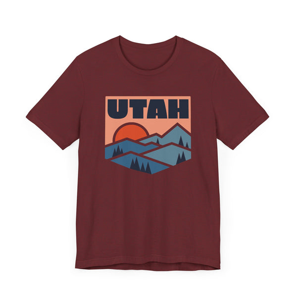 Utah T Shirt - Retro Graphic Utah Tee