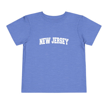 New Jersey Toddler Graphic Tee - Kids New Jersey Vacation T-Shirt
