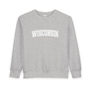 Wisconsin Sweatshirt - Wisconsin Crewneck Sweatshirt-1