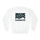 Mammoth, California Youth Sweatshirt - Unisex Kid's Mammoth Crewneck Sweatshirt-1