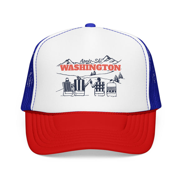 Washington Après-ski Trucker Hat — Foam Mesh Cap