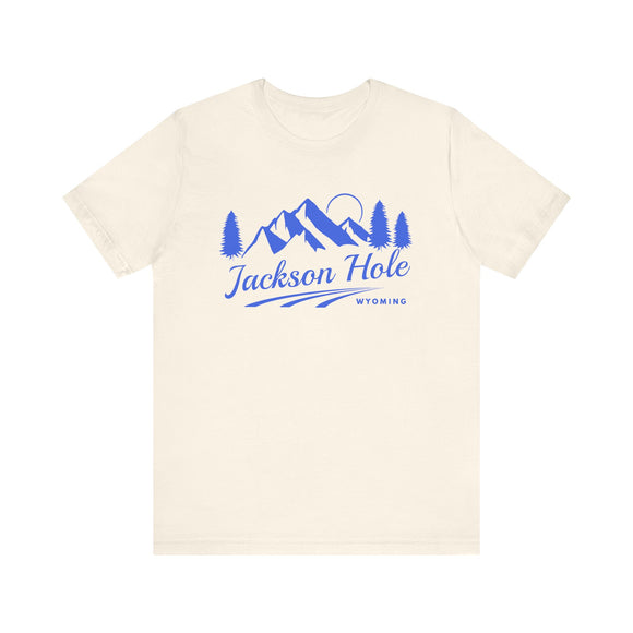 Jackson Hole, Wyoming T-Shirt - Retro Mountain Unisex Jackson Hole Shirt