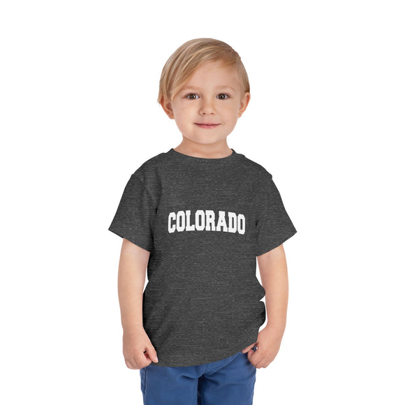 Colorado Toddler Graphic Tee - Kids Colorado Vacation T-Shirt