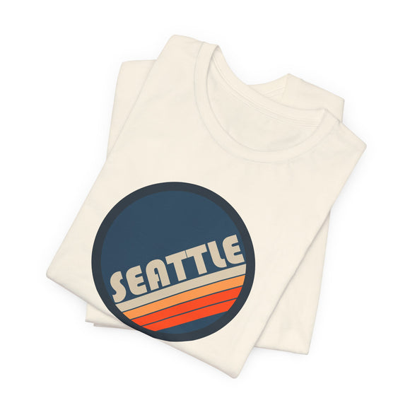 Seattle, Washington T Shirt - Retro Graphic Tee