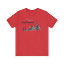 California T-Shirt - Retro Ski Mountain Gondola Unisex California Shirt-3