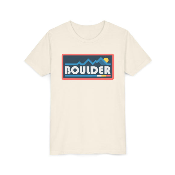 Boulder, Colorado Youth Graphic Tee - Kids Boulder T Shirt