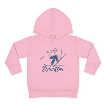 Buy pink Whistler, Canada Toddler Hoodie - Unisex Whistler Vintage Skiing Sweatshirt