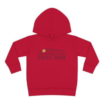 Buy vintage-red Estes Park, Colorado Toddler Hoodie - Unisex Estes Park Toddler Sweatshirt