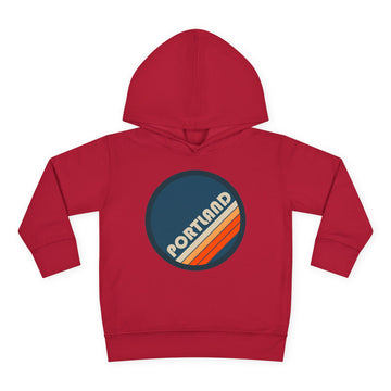Buy vintage-red Portland, Oregon Toddler Hoodie - Unisex Portland Pullover Sweatshirt, Kids Hooded Jumper, Oregon Souvenir