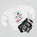 Premium Snowmass, Colorado Skiing Snowman Sweatshirt-5