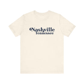 Buy natural Nashville, Tennessee Graphic Tee, Casual T-Shirt, Vintage Style Shirt