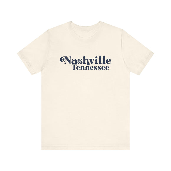 Nashville, Tennessee Graphic Tee, Casual T-Shirt, Vintage Style Shirt