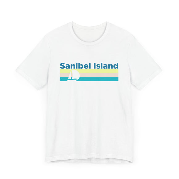 Sanibel Island, Florida T Shirt - Sailboat Graphic Tee