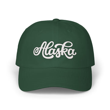 Buy spruce Alaska Dad Hat - Embroidered Alaska Classic Dad Cap