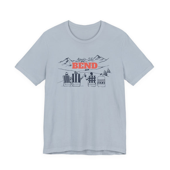 Bend, Oregon Après-ski T-Shirt - Vintage Mountain Graphic Tee