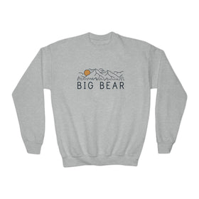 Big Bear, California Youth Sweatshirt - Unisex Kid's Big Bear Crewneck Sweatshirt