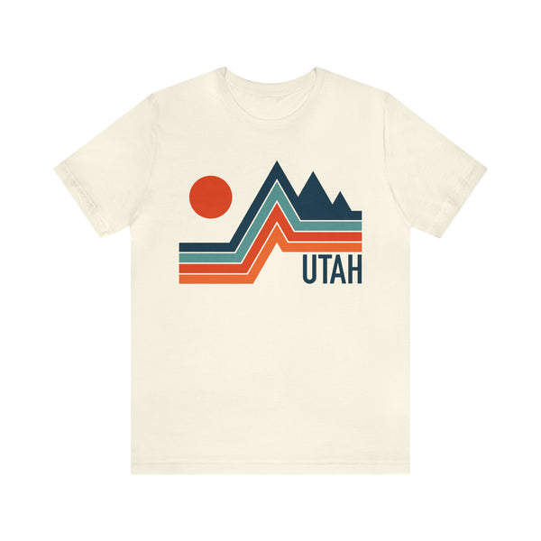 Utah T-Shirt - Retro Mountain Unisex Utah Shirt