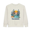 Vermont Toddler Sweatshirt - Vermont Toddler Crewneck Sweatshirt
