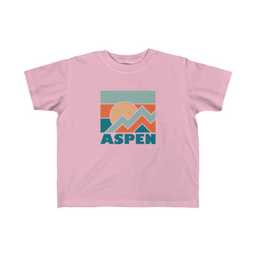 Buy pink Aspen, Colorado Toddler T-Shirt - Toddler Aspen Shirt