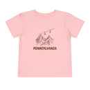 Pennsylvania Toddler T-Shirt — Vintage Gondola Ski Mountain Tee-4