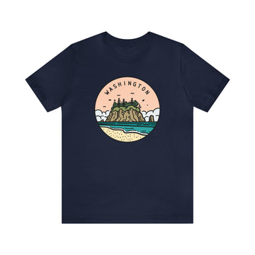 Buy navy Washington T-Shirt - Unisex Washington Shirt