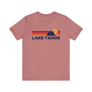 Retro Lake Tahoe, California T-shirt, Mountain Tee, Vintage Lake Tahoe Unisex Jersey Shirt, Outdoor Hiking Apparel-2