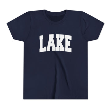 Buy navy Lake Youth Graphic Tee - Kids T Shirt