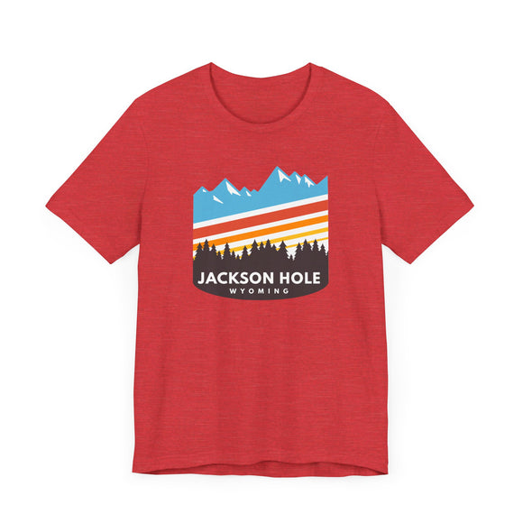 Jackson Hole, Wyoming T-Shirt - Retro Unisex Jackson Hole Shirt