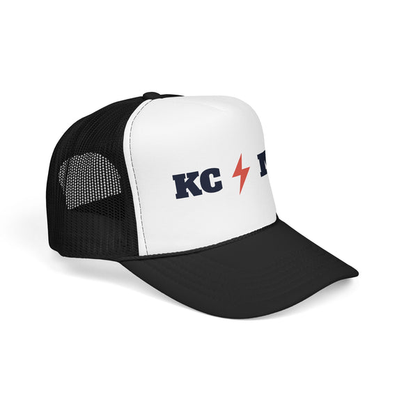 Kansas City, Missouri Retro Trucker Hat - Lightning Foam Cap
