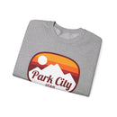 Park City, Utah Sweatshirt - Unisex Retro Ombre Crewneck Park City Sweatshirt-18