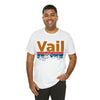 Vail, Colorado Shirt - Mountain Sunset Unisex Vail T-Shirt