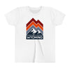 Wyoming Youth Shirt - Retro Mountain Wyoming Kid's T-Shirt
