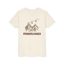 Pennsylvania Youth T-Shirt — Vintage Gondola Ski Mountain Tee-1