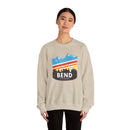 Bend, Oregon Sweatshirt - Unisex Retro Crewneck Bend Sweatshirt-14