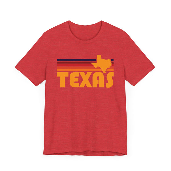 Texas T-Shirt Retro - Adult Unisex Texas T Shirt