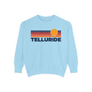 Telluride, Colorado Sunset Stripes Sweatshirt | Comfort Colors - 100% Cotton-5