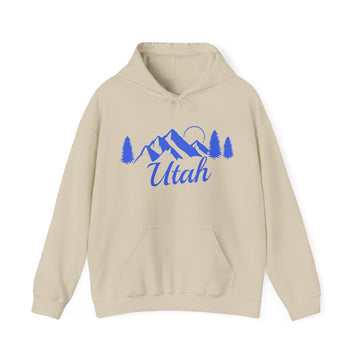 Buy sand Utah Hoodie - Mountain Unisex Utah Hoodie Sweatshirt