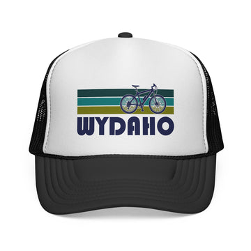 Wydaho Retro Bike Trucker Hat - Vintage Style Wydaho Cap