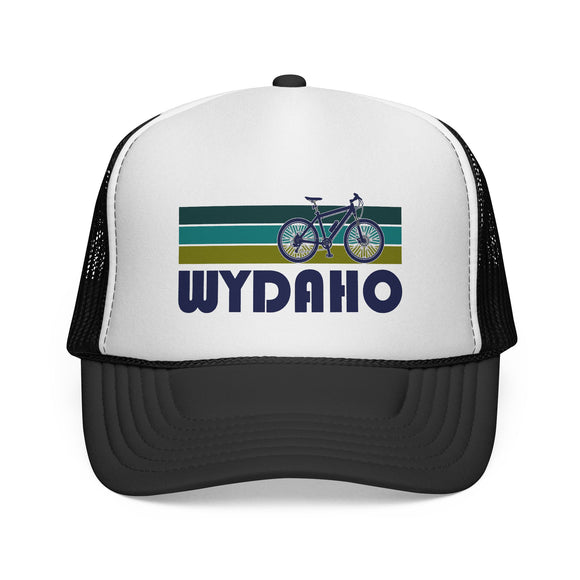 Wydaho Retro Bike Trucker Hat - Vintage Style Wydaho Cap