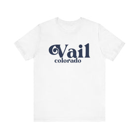 Vail, Colorado Graphic Tee, Casual T-Shirt, Vintage Style Shirt