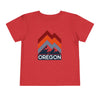 Oregon Toddler T-Shirt - Retro Palm Tree Unisex Toddler Oregon Shirt