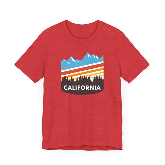 California T-Shirt - Retro Unisex California Shirt