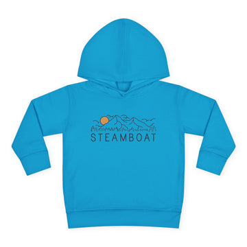 Buy turquoise Steamboat, Colorado Toddler Hoodie - Unisex Steamboat Toddler Sweatshirt