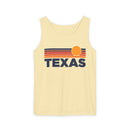 Texas Retro Sunstripe Tank Top | Comfort Colors - 100% Cotton-3