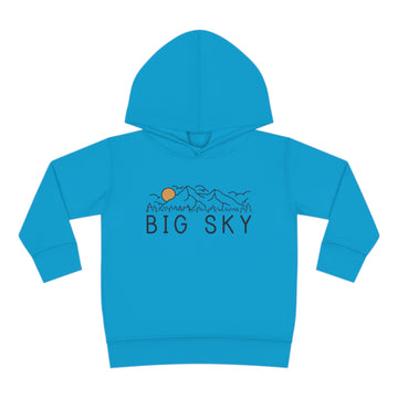 Buy turquoise Big Sky, Montana Toddler Hoodie - Unisex Big Sky Toddler Sweatshirt