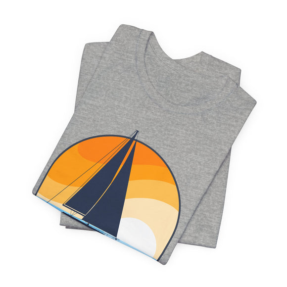 Newport, Rhode Island T Shirt - Sailboat Tee