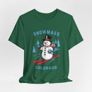 Snowmass, Colorado T Shirt - Ski Snowman Graphic Tee-13